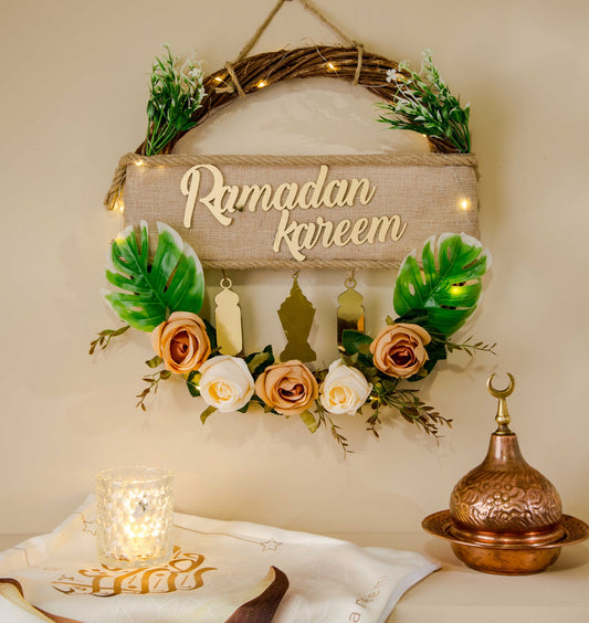 welcome sign for Ramadan