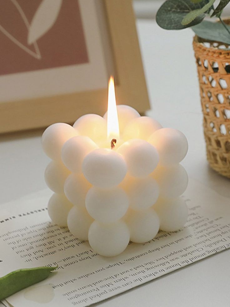 Bubble candle