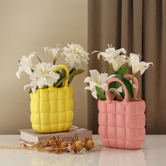 bag shape Vase