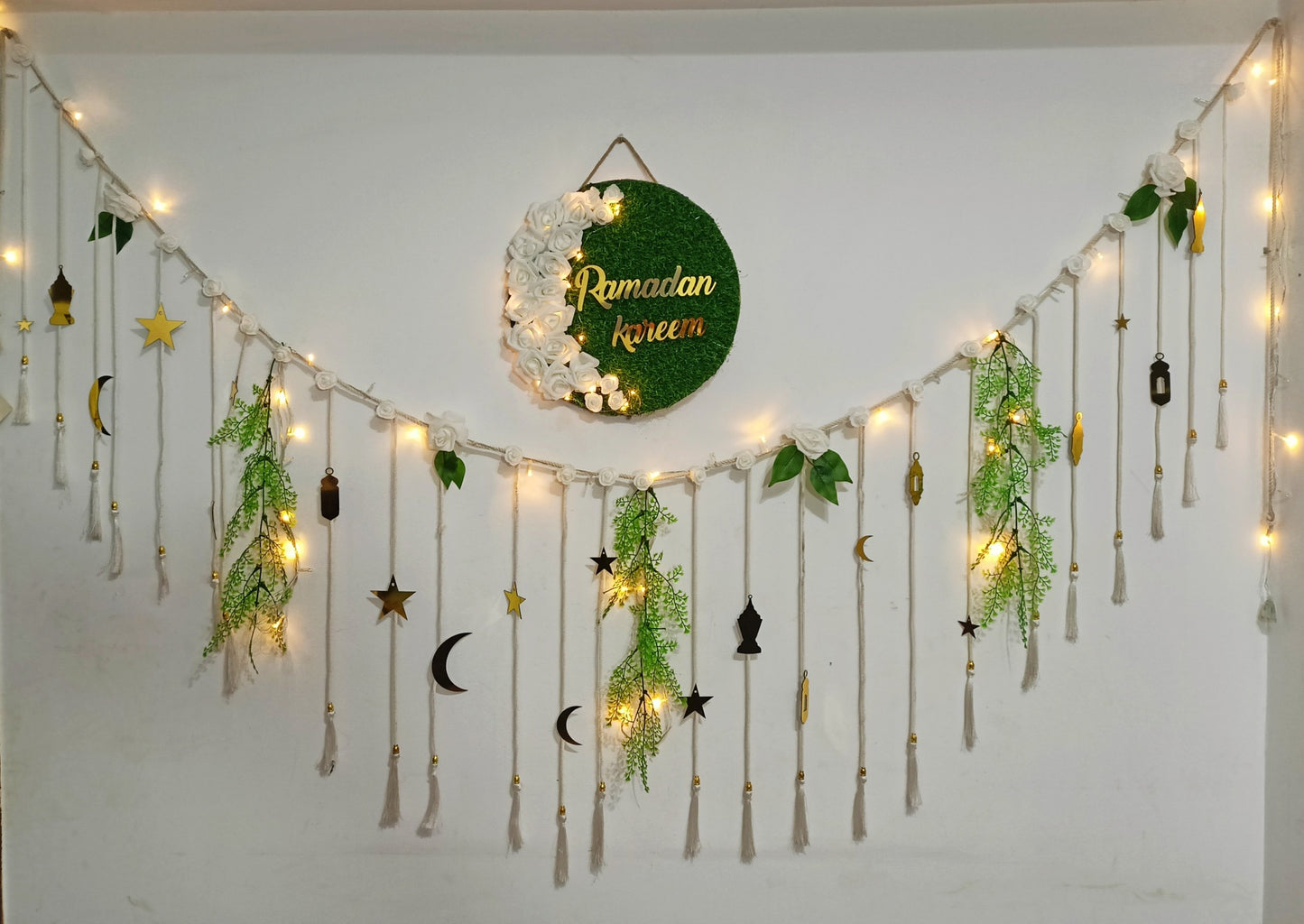 Ramadan decoration rope and wreath